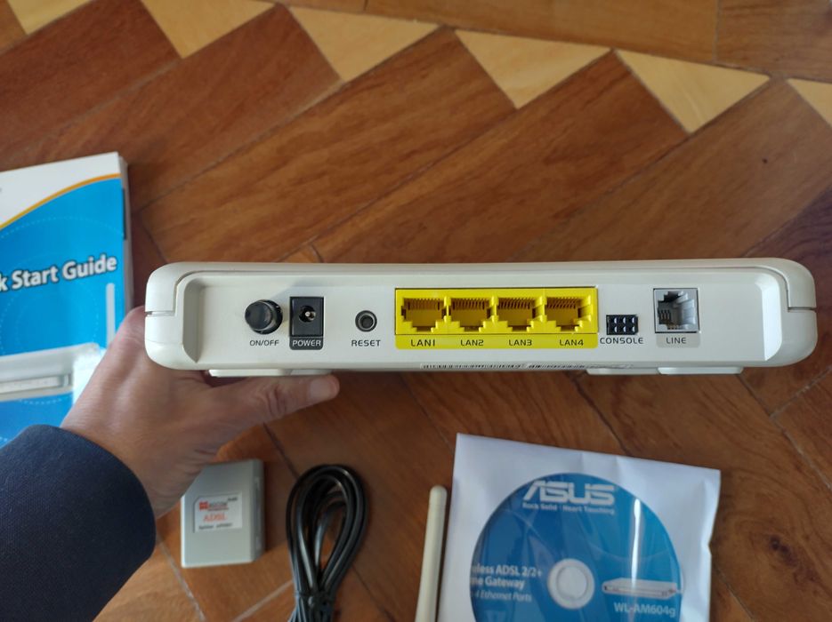 Router Modem Wi-Fi ASUS WL-AM604g (Caixa Completa) Campo De Ourique ...