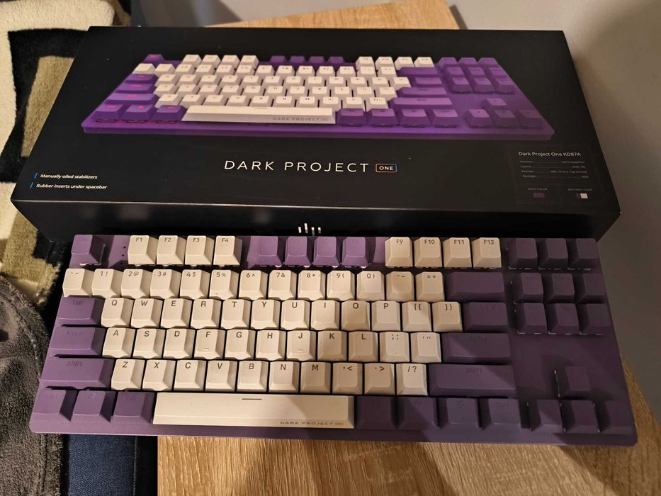 z odbiorem DZIŚ Klawiatura Dark Project KD87A