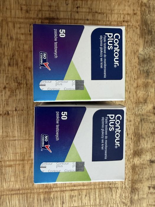 Paski Contour Plus 2 opakowania x 50 sztuk