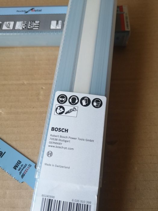 Bosch s1122bf brzeszczot do metalu pila szablasta lisi ogon 25szt