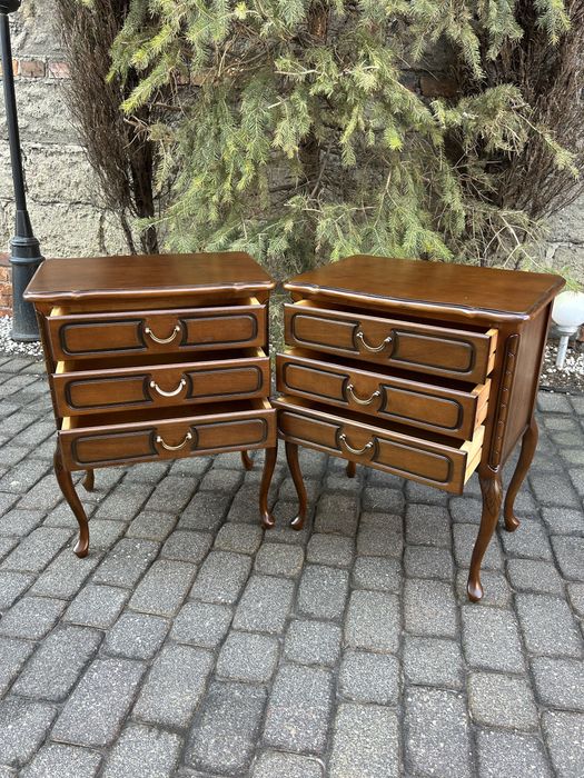 Stylowe Stoliki Ludwikowskie Szafki Noce Komody Ludwik Po Renowacji