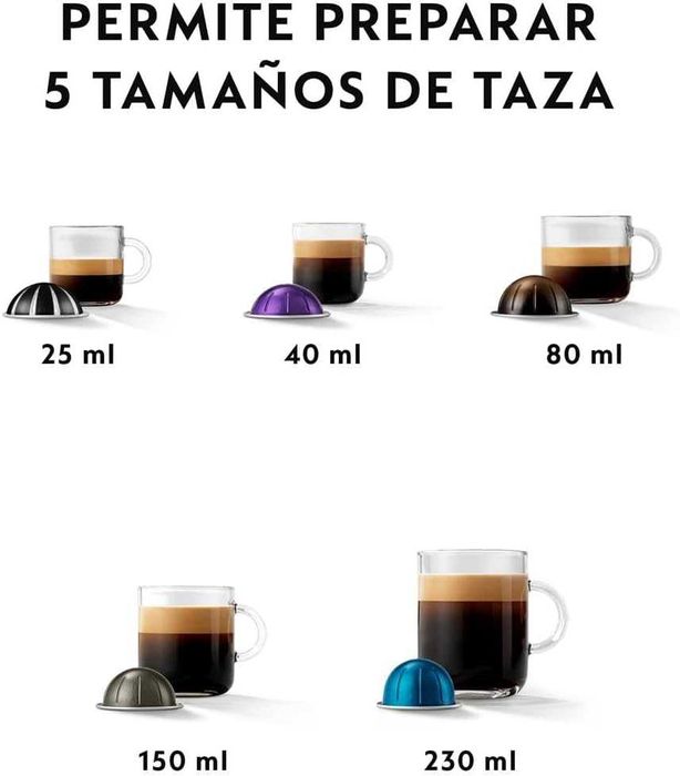 Krups Máquina de Café Nespresso Vertuo