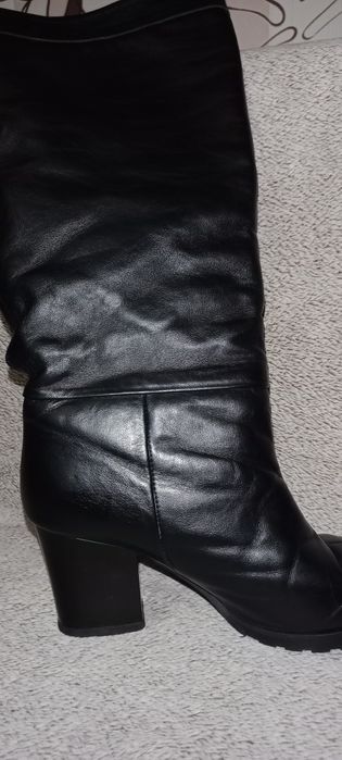 Чоботи шкіряні зима 36р