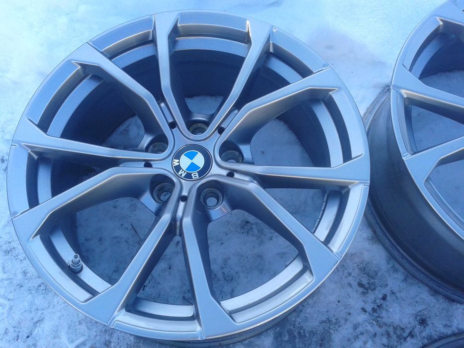 Oryginalne r17 felgi szare mielec jak nowe bmw g20 g21 g30 g31 f40 7,5 ...