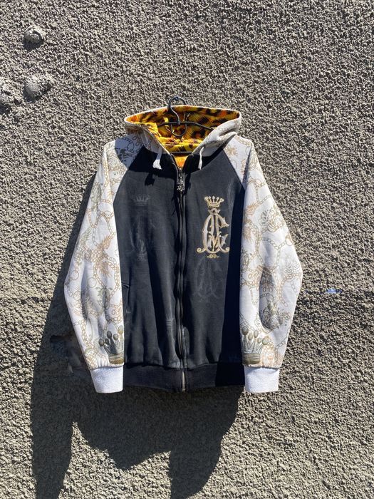 Christian Audigier Zip Hoodie Y2k Ed hardy