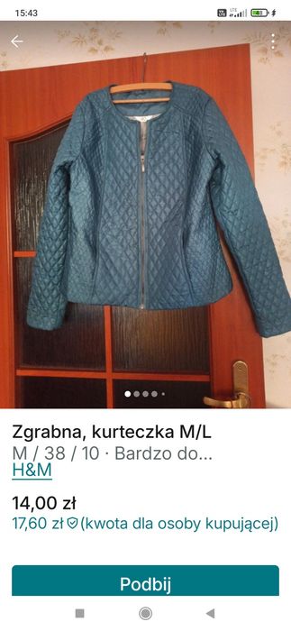 Kurteczka jak nowa M/L