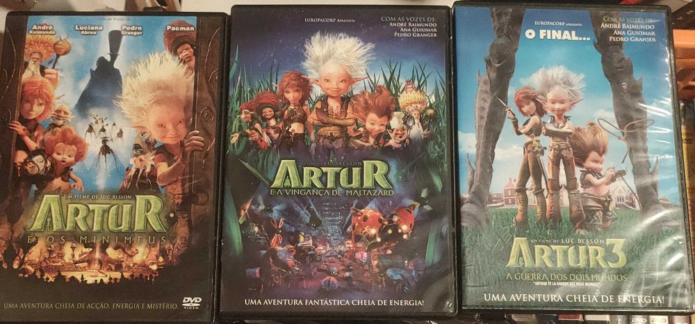 Artur de Luc Besson Trilogy DVDs