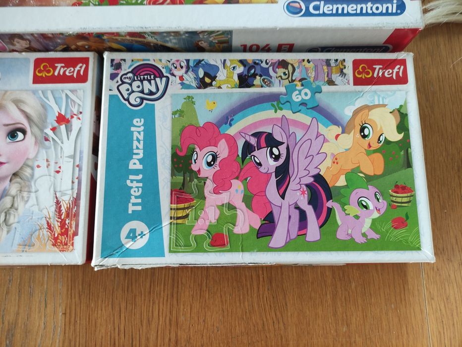 Puzzle duża dzieci ,5 pudełek