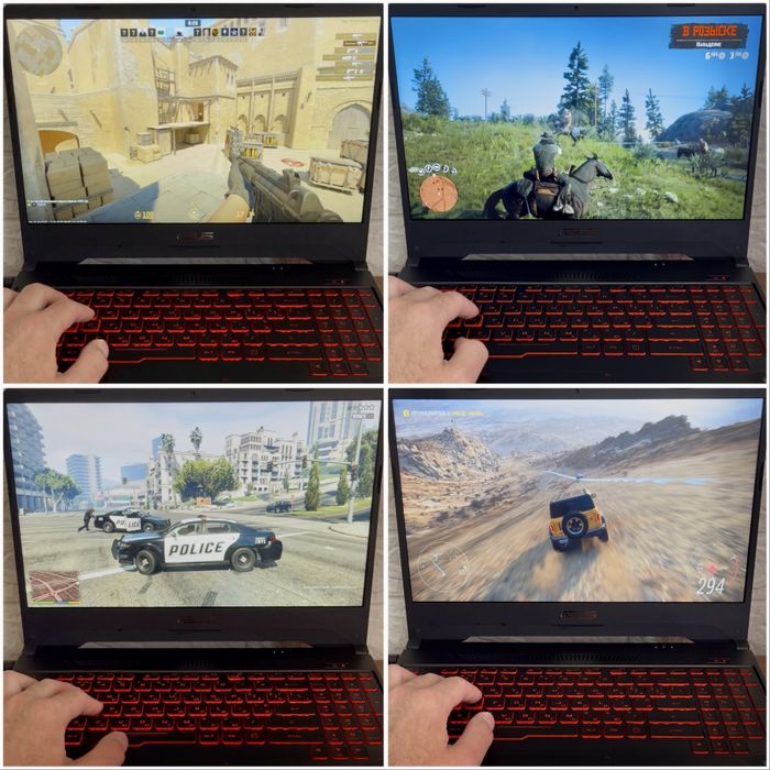 Asus TUF Gaming / 120Гц / Ryzen 5 / RX 560X / 16Gb / SSD+HDD / игры + комплект