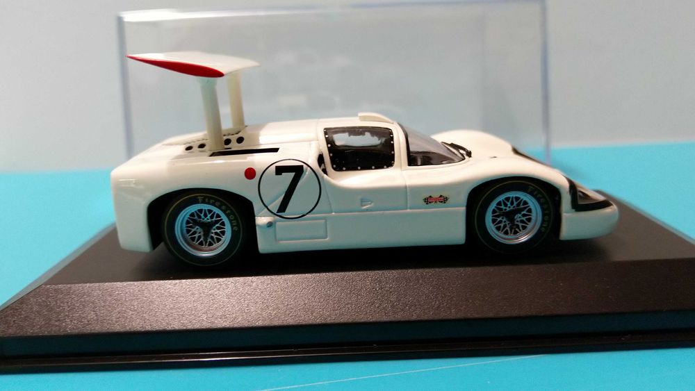 Chaparral 2F #7: 24h Le Mans 1967 - Miniatura Minichamps à escala 1/43