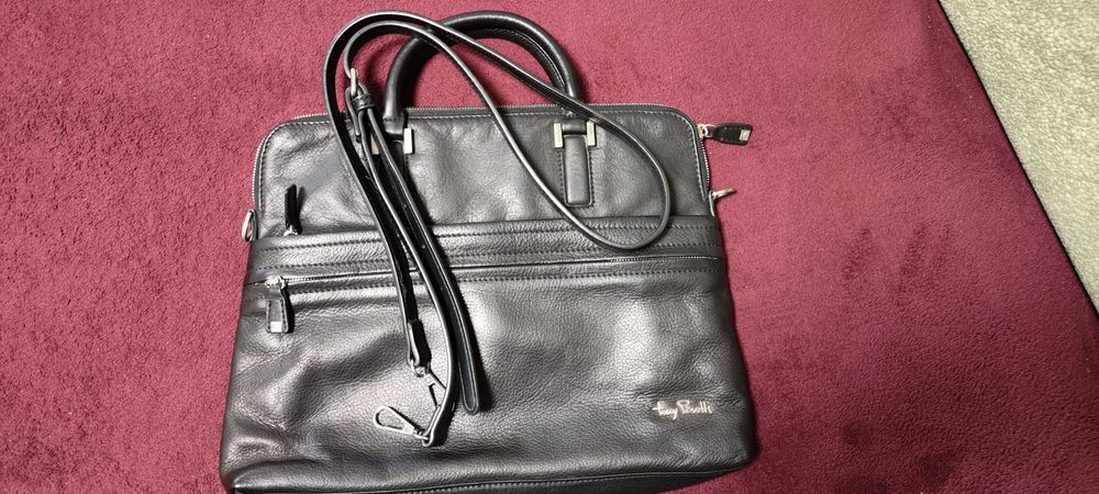 Ділова сумка портфель Tony Perotti Contatto натуральна шкіра оригінал