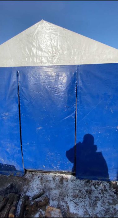 Шатер из брезента 3м на 3м, торговая палатка