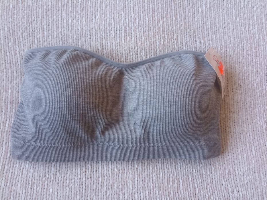 Biustonosz bezszwowy - Seamless bra / Greenice / L/XL