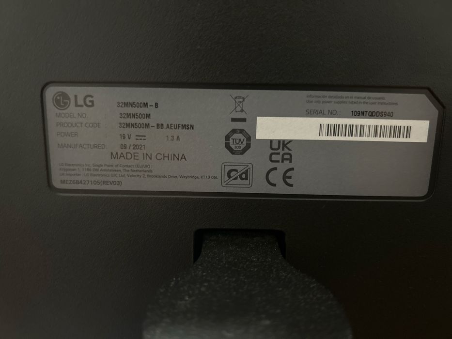 Monitor LG 32’’ Full HD