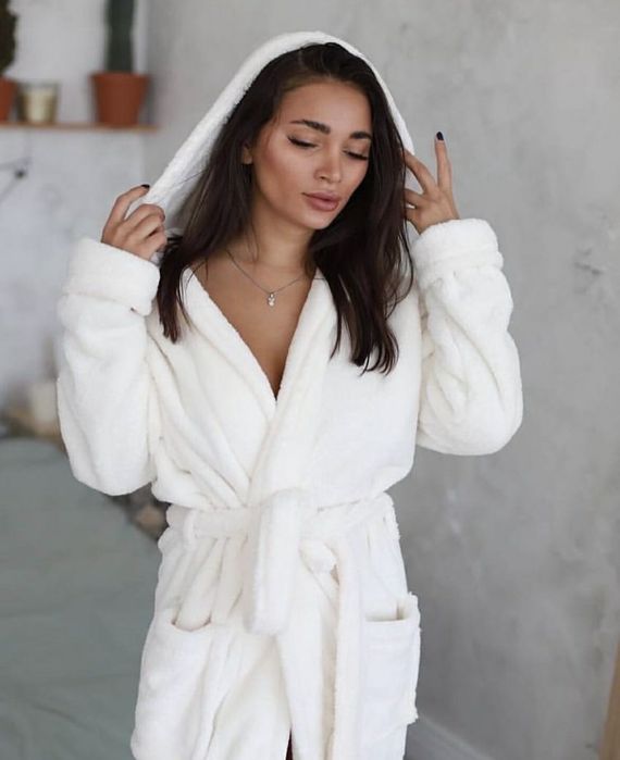 Якісний жіночий халат великого малого розміру, женский халат махровий