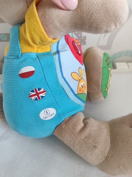 Miś Chicco interaktywny polsko angielski licz ze mną gratis