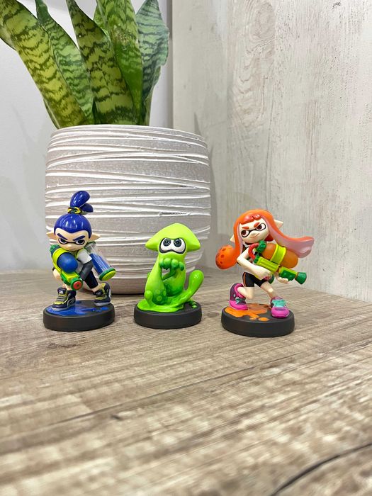 Lote de amiibos Splatoon