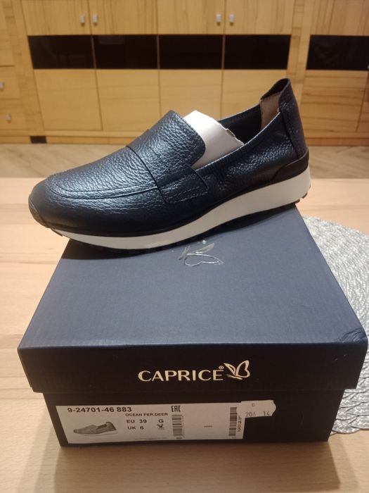 Buty Caprice rozm 39 kolor Ocean Per.Deer