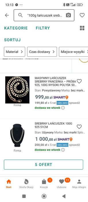 pancerka srebrna 100gram