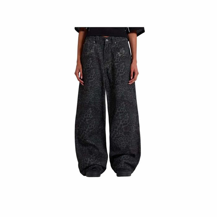 Джинси Jaded London Leopard Fade Colossus Jeans Charcoal