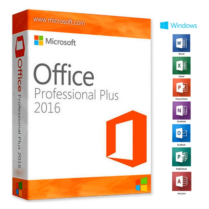 Microsoft office 2024/2021/2019/2016/2013 pro plus 32/64 лицензия 1 пк