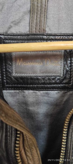 Jaqueta de couro Massimo Dutti M/L