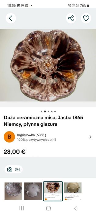 Misa ,patera  na owoce