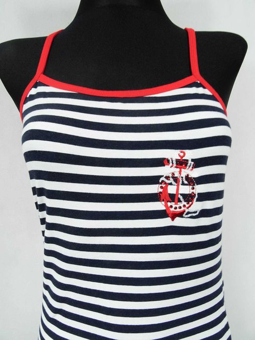 Top marynarski w paski RELITTA MILANO, rozmiar 40