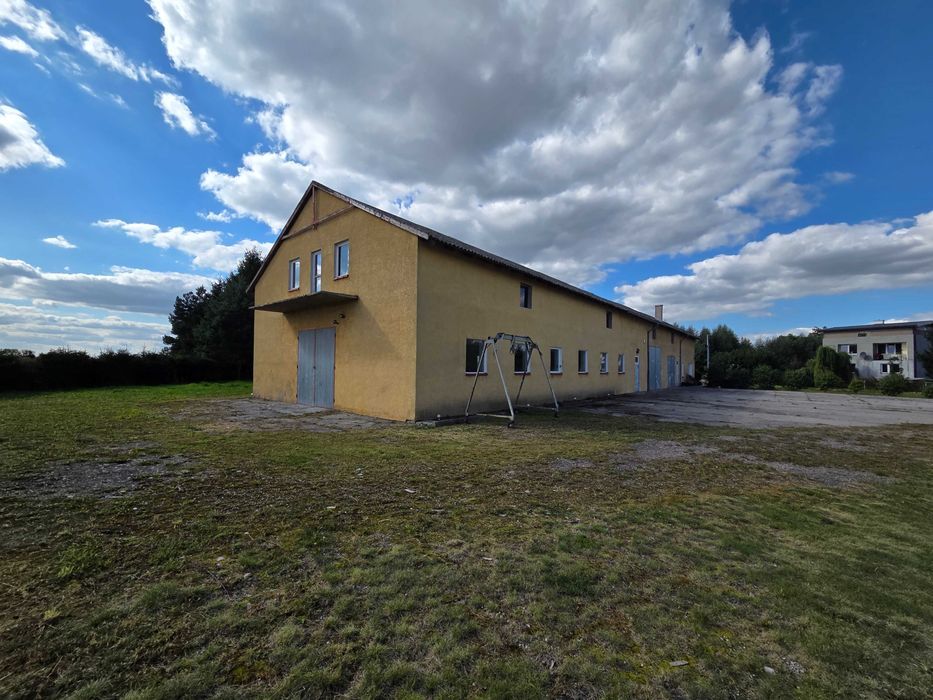 Sprzedam hale 500m2 na działce 1,8ha