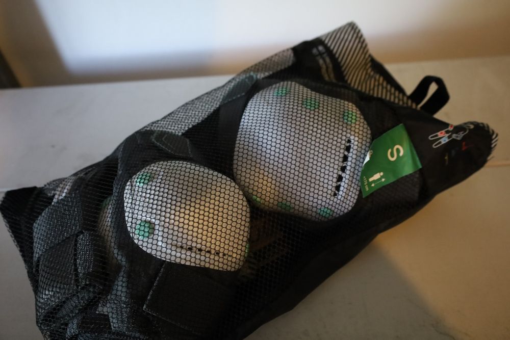 Set de 3 proteções OXELO tamanho S seminovo