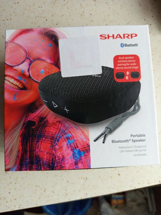 Przenośny głośnik Bluetooth Sharp