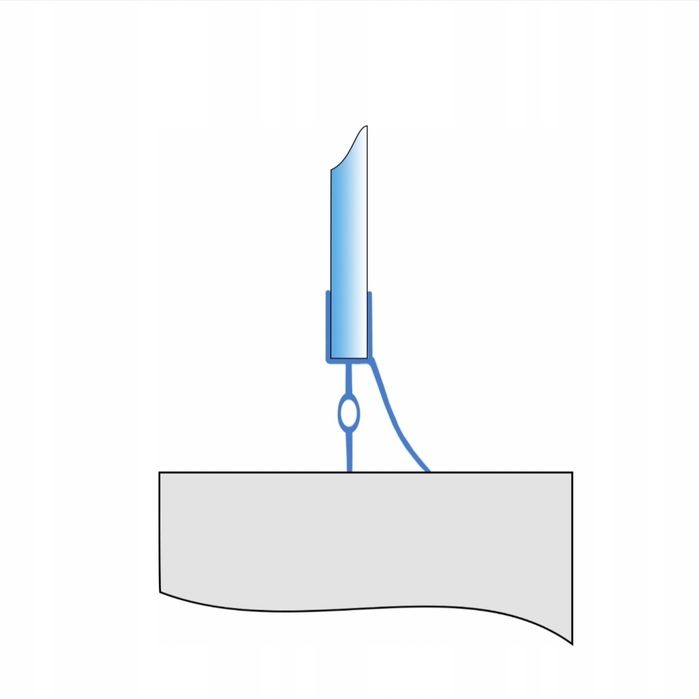 2m Uszczelka do kabiny prysznicowej drzwi lub parawanu dolna 4 5 6 mm