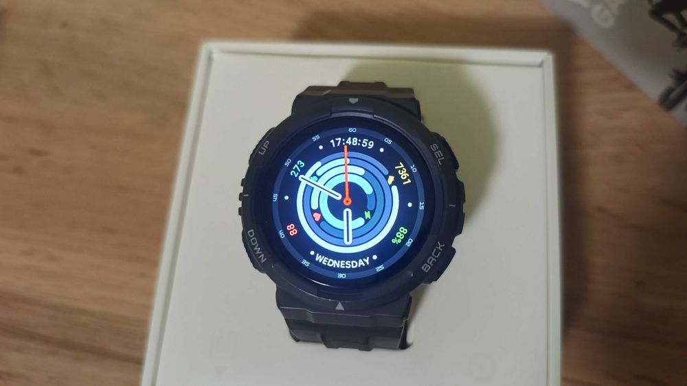 Smartwatch Zegarek Sportowy AMAZFIT Active Edge Zepp Midnight Pulse