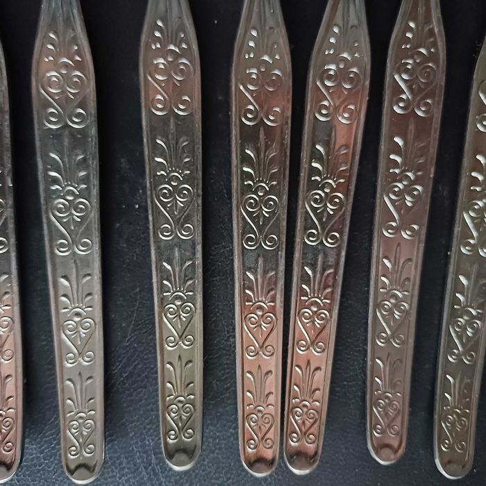 Вилки столовые СССР новые узор  нержавеющая сталь нержавейка нерж