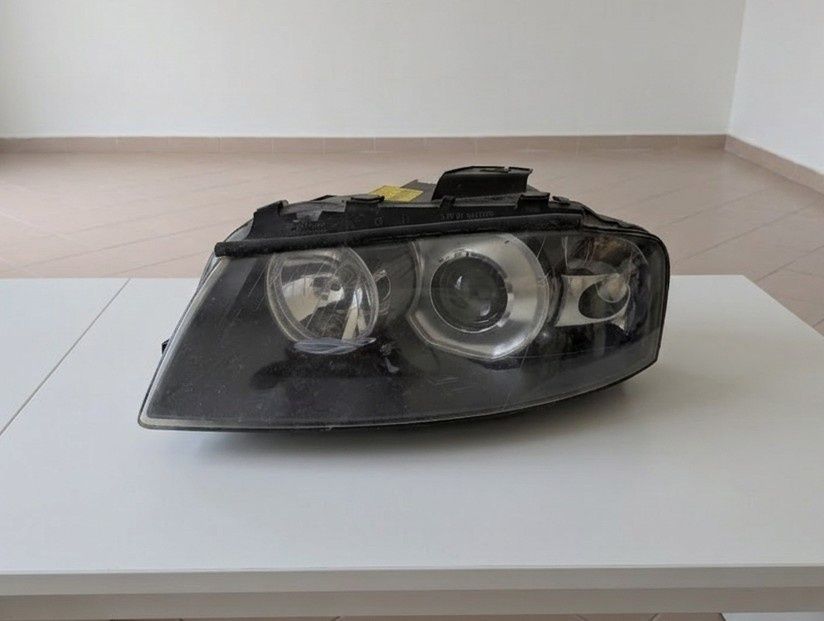 Farol esquerdo Audi A3 8p Original ( Olho de boi )