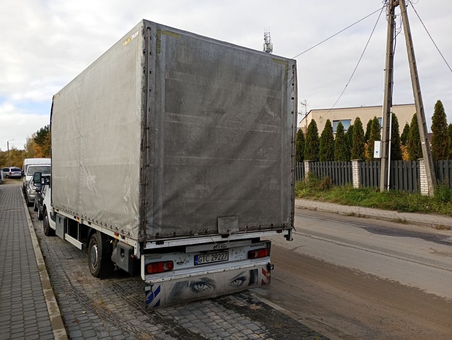 Renault master 10epal plandeka