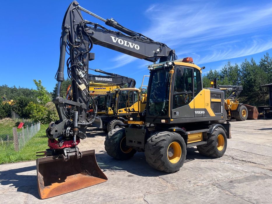 Volvo EW160E  Rototilt R6 * Kamery 360 * Leica 2D * Webasto * Centralne smarowanie *
