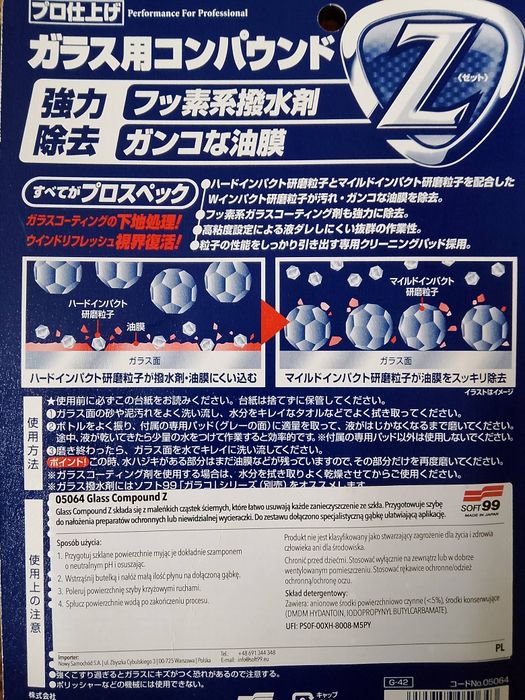 Sprzedam pastę do szyb i wosk ceramiczny