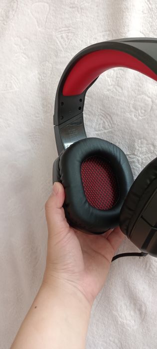 Słuchawki przewodowe z mikrofonem Redragon Themis H220 Nauszne Czarno-