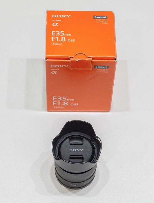 Obiektyw Sony E35 mm F1.8 OSS SEL35F18