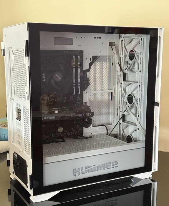 PC Gaming Ryzen 5 5600 + RTX 3060 12GB | 16GB RAM | 1TB SSD | Pronto a usar