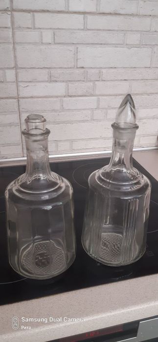 Графин ссср с пробкой 1950е годы 30см