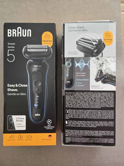 Електробритва Braun Series 5 52-B1000S блакитна