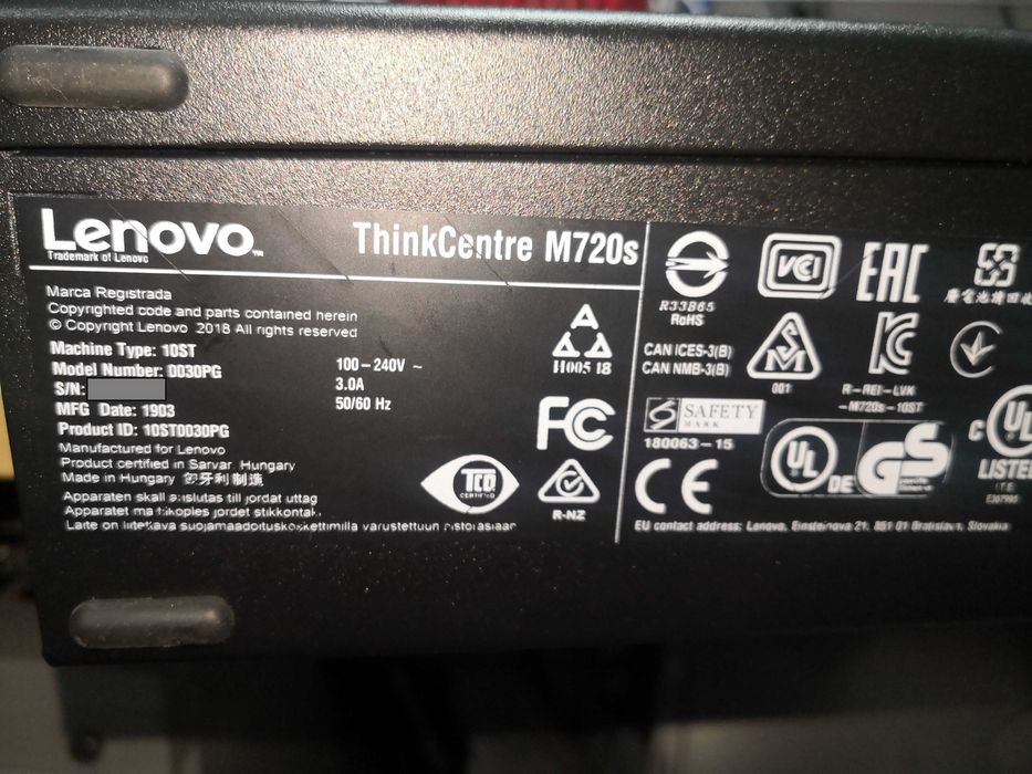 Lenovo Thinkcentre 720S