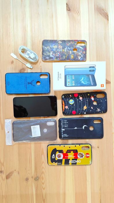 Xiaomi Mi A2 64GB + 6 Capas + Caixa Original