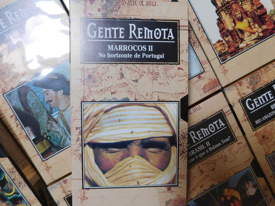 Enciclopédia 24 volumes cassete VHS - Gente Remota - Vários países