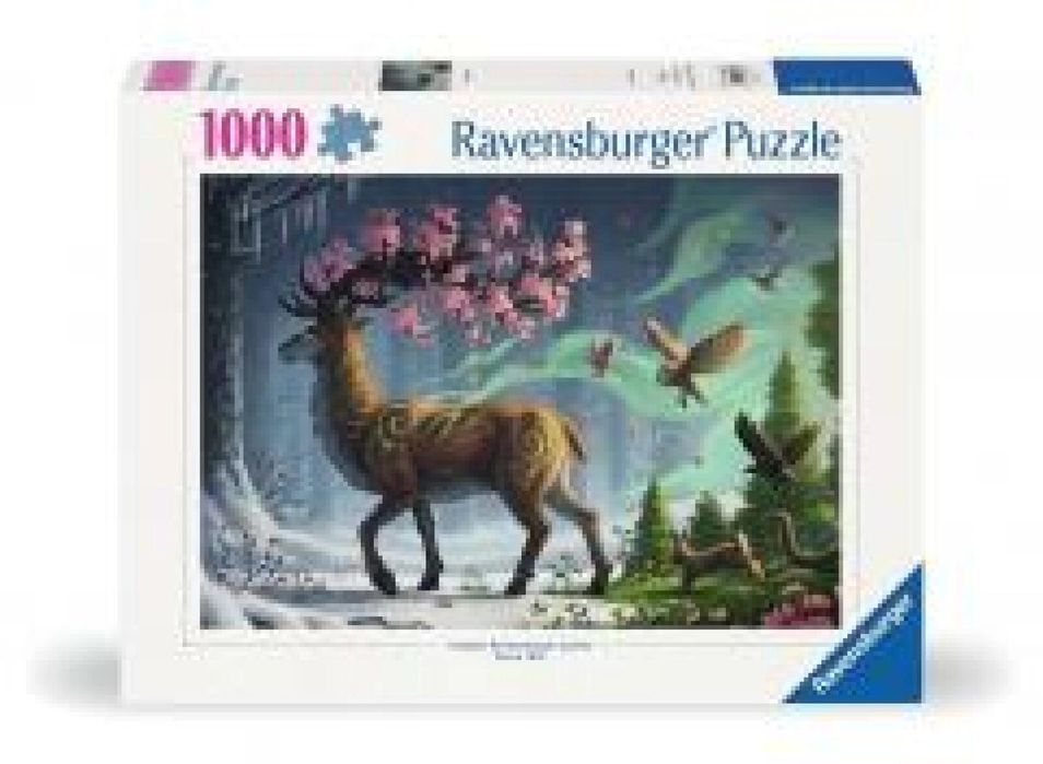 Puzzle 1000 Wiosenny jeleń pudełko,254x336 mm