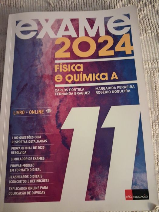 Livros de exame 11 ano biologia e fisica-quimica