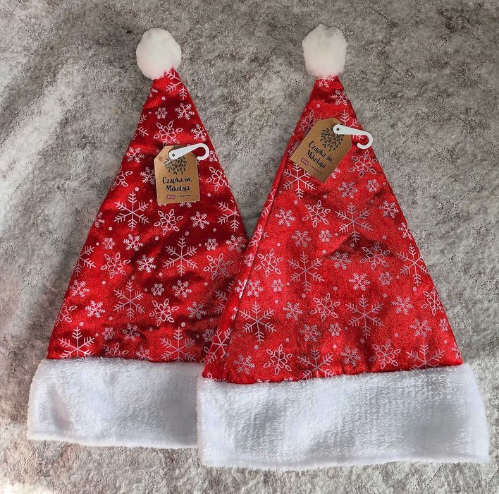 Zestaw czapek Mikołaja Eloy