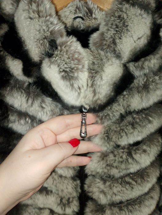 Шубка Полушубок шиншила